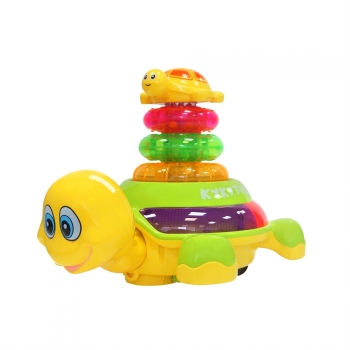 Игрушка музыкальная My Angel (Кукутики) — Движущаяся Черепаха - Пирамидка