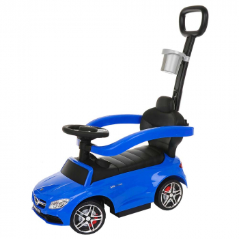 Каталка Ningbo Prince Mercedes-Benz, с ручкой — Blue