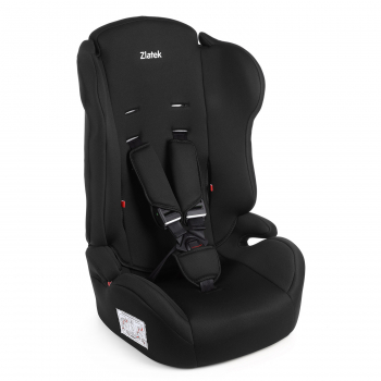 Автокресло Zlatek ATLANTIC Basic, гр. 1+2+3 — черный