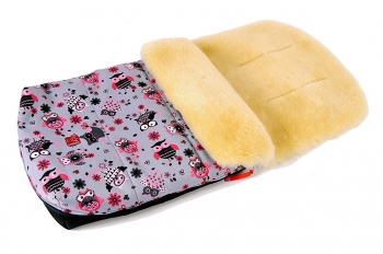 Конверт меховой Kaiser Natura — Owl Grey