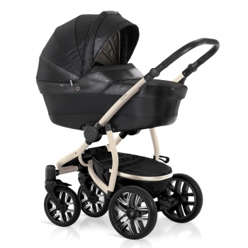 Коляска для новорожденных Esspero Nord (шасси Discovery Beige) — Sky Black