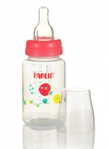 Полипропиленовая бутылочка для кормления со стандартным горлышком Farlin, 150 мл.
