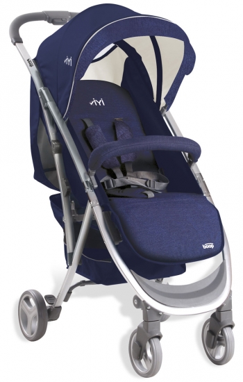 Прогулочная коляска Asalvo YIYI — Jeans 13118 синий