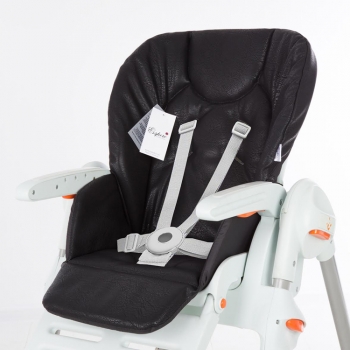 Сменный чехол Esspero для стульчика Chicco Polly — Black