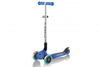 Самокат Globber Primo Foldable Lights — Синий