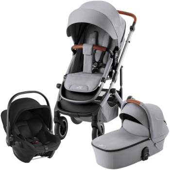 Коляска 3 в 1 Britax Römer Smile 5Z (автокресло BS CORE) — Frost Grey