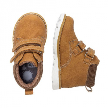 Ботинки Chicco Flok, для мальчиков, цвет жёлто-коричневый — размер 200