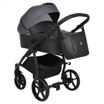 Коляска 2 в 1 Tutis Novo — Кожа Meteorite