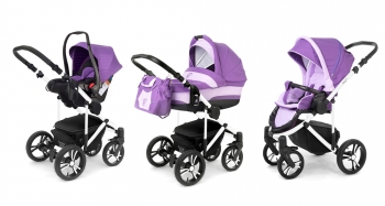 Коляска 3 в 1 Esspero Magic Pro (шасси White) — Iris