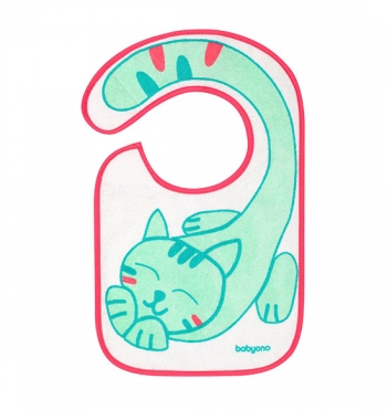 Нагрудник BabyOno Я играю на липучке — 6+