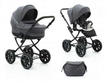 Коляска 2 в 1 Noordi Fjordi Classic Melange — Coal Melange 874/1
