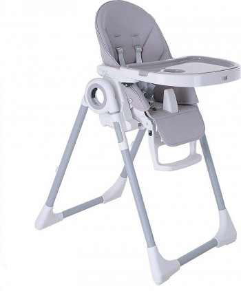 Стульчик для кормления Pituso Melon — Grey/Серый ECO-кожа