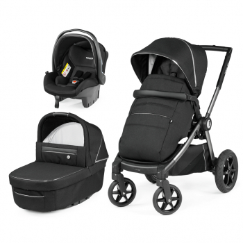 Коляска 3 в 1 Peg Perego GT4 SL Modular — Black Shine