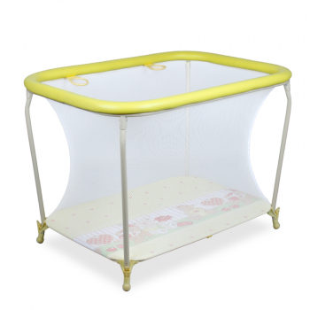 Манеж детский Globex Классик NEW — желтый арт.110104