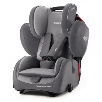 Автокресло Recaro Young Sport Hero — Aluminium Grey