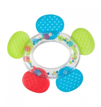 Погремушка прорезыватель BabyOno — Корал