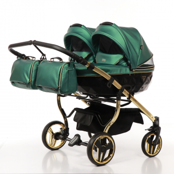 Коляска для двойни 2 в 1 Junama Fluo Line Duo — JDFL-02