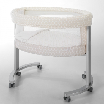 Колыбель Micuna Smart Fresh MO-1456 — Beige Dots/Aluminium