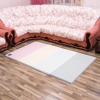 Коврик детский (2000х1200х40) AlzipMat "Color Folder S" — ECO Modern Pink