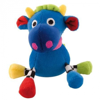 Погремушка Canpol Сумасшедшие животные арт. 2/284, 0+ — синяя корова