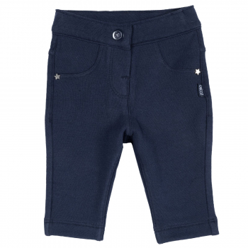 Брюки Chicco с заклёпками звездочками — размер 098, цвет тёмно-синий