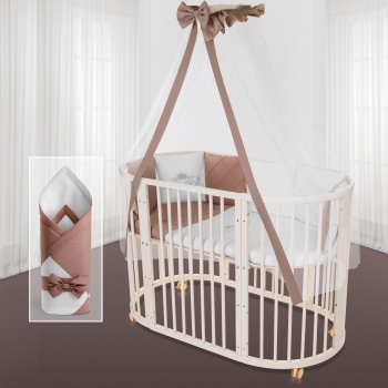 Комплект постельного белья Esspero Caramel — Grey-Cacao