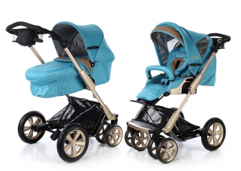 Коляска 2 в 1 Zooper Elite Flamenco — Galaxy Blue