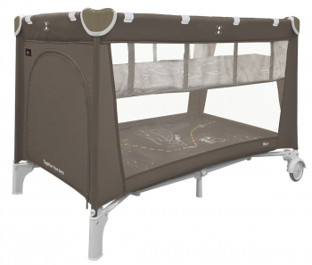 Манеж детский BABY TILLY Rio+ T-1021 — Chocolate Brown