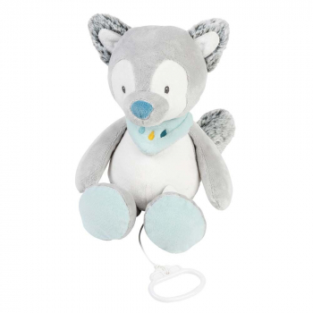 Игрушка мягкая Nattou Musical Soft toy Tim & Tiloo — Волк музыкальная 498067