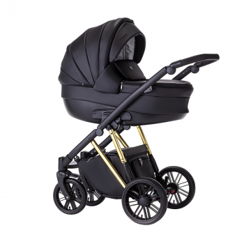 Коляска 3 в 1 DeLorean Premium — Black Galaxy