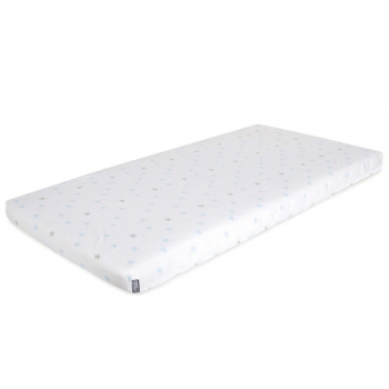 Простынь на резинке Ceba Baby 120х60 см — Medium Stars&Blue