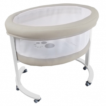 Колыбель Micuna Smart Fresh MO-1456 с LED-подсветкой — Sand/White