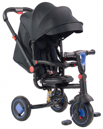 Детский трехколесный велосипед Farfello TSTX-019 (2020) — Чёрно-синий