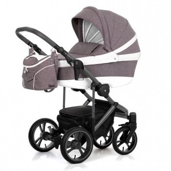 Коляска для новорожденных Esspero Denim (шасси Magic Pro Graphite) — Brown