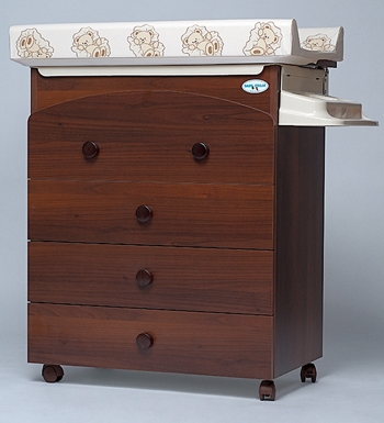 Пеленальный комод Baby Italia Baby Bath — Античный орех (Noce anticato)