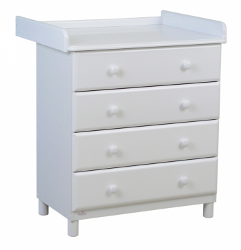 Детский пеленальный комод Fiorellino Medo — Белый