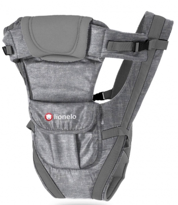 Рюкзак переноска Lionelo Isa — dark grey