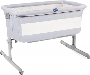 Кроватка Chicco Next2Me — Grey