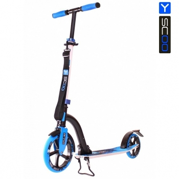 Самокат Y-SCOO RT 230 SLICKER NEW Technology — blue