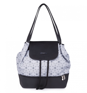 Сумка-рюкзак для мамы BabyOno UPTOWN — Цветы