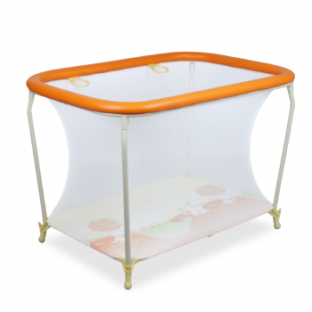 Манеж детский Globex Классик NEW — оранжевый арт.110106