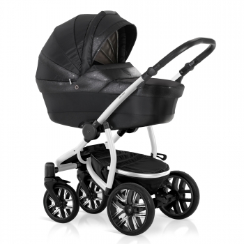 Коляска для новорожденных Esspero Nord (шасси Discovery White) — Sky Black