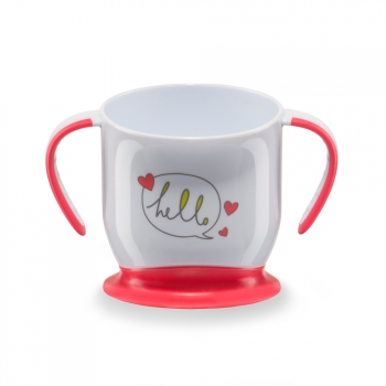 Кружка на присоске Happy Baby — Red