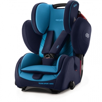 Автокресло Recaro Young Sport Hero — Xenon Blue