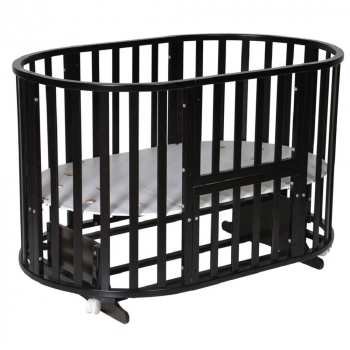 Детская кроватка КЕДР Sofia 2 УМ 6в1 — Шоколад