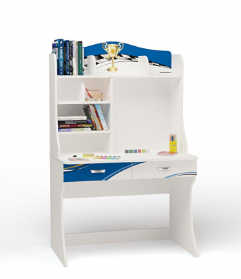 Стол с надстройкой ABC-KING La-Man — синий