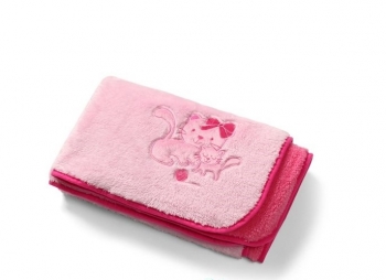 Плед BabyOno двусторонний (75*100 см) — Красный