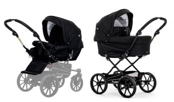 Коляска 2 в 1 Emmaljunga Edge Duo Combi Competition (шасси City Black) — Black