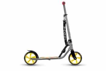 Самокат SCOOL flax 8.3 — Черно-желтый