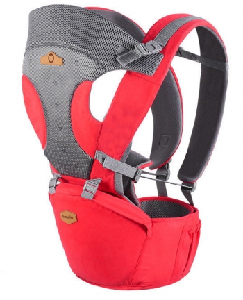 Рюкзак переноска, хипсит Lionelo Lauren — red